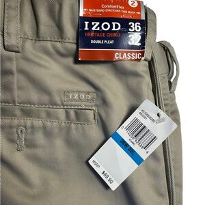 Izod Heritage Chino Pants - Classic Gray